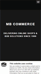 Mobile Screenshot of mbcommerce.co.uk